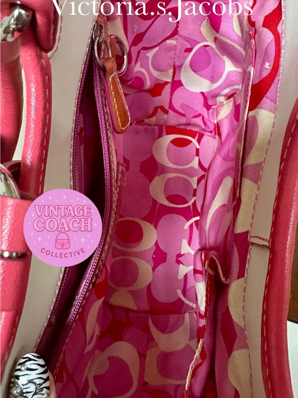 Coach butterfly basket (2/2) - Picture 8 of 11